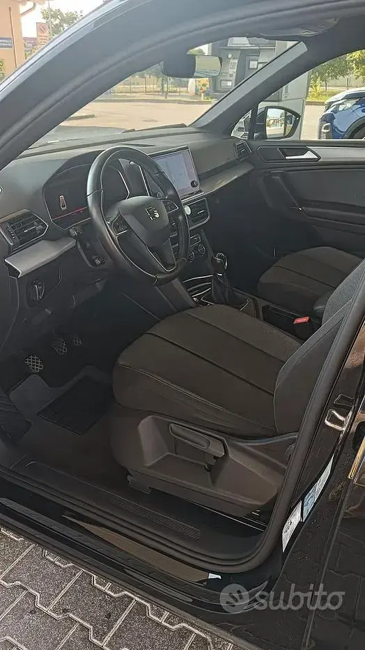 Usata Seat Tarraco 150 CV (110 kW) 2019 Nero SUV