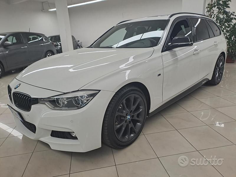 Usata BMW 316 Sport Line 115 CV (84 kW) 2018 Bianco Station wagon