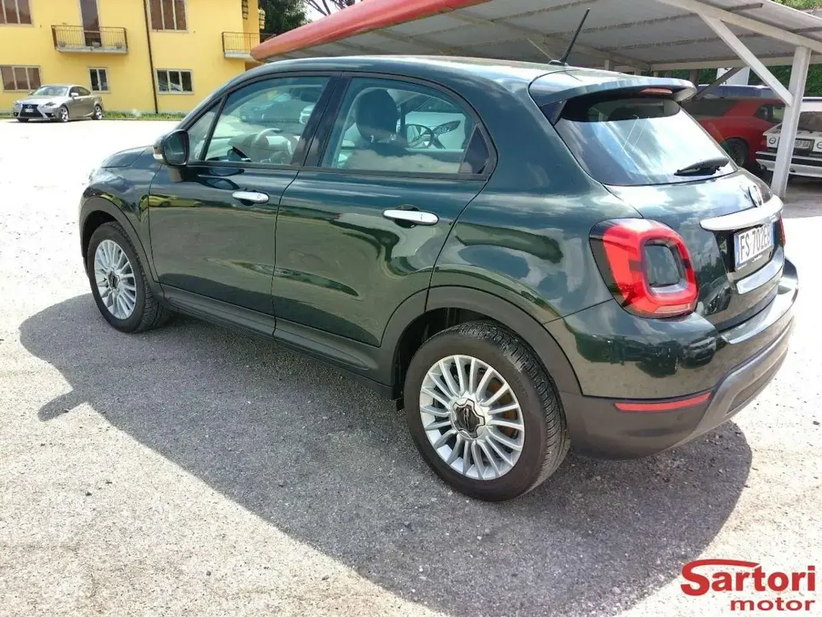 Usata Fiat 500X 95 CV (69 kW) 2018 Verde SUV