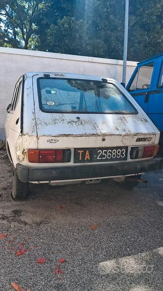 Usata Fiat 127 1970 Bianco Utilitaria