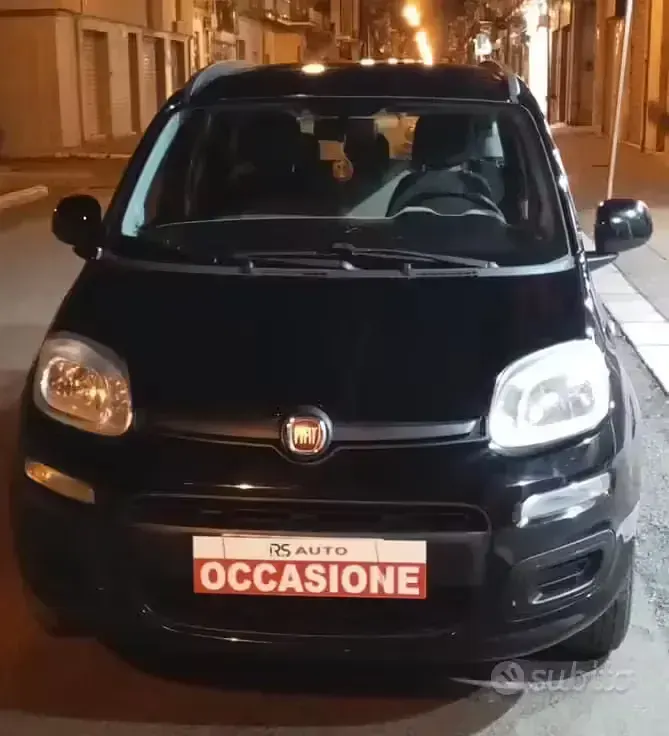 Usata Fiat Panda S 85 CV (62 kW) 2014 Nero Utilitaria