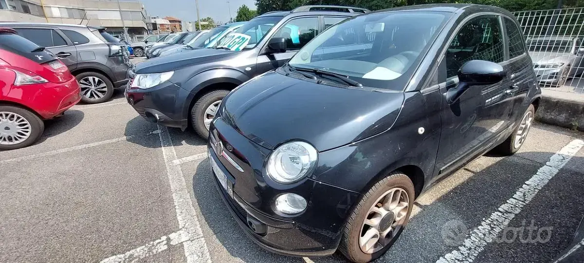 Usata Fiat 500 69 CV (50 kW) 2011 Nero Berlina
