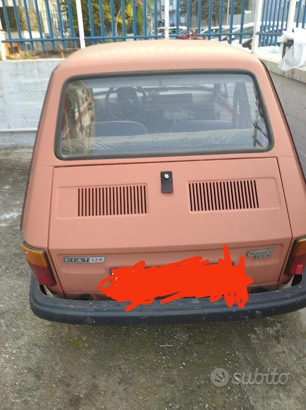 Usata Fiat 126 24 CV (17 kW) 1982 Marrone Utilitaria