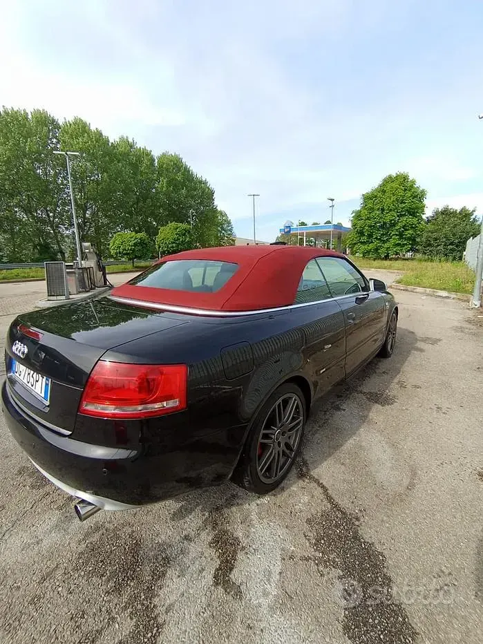 Usata Audi A4 Cabriolet 140 CV (102 kW) 2007 Nero Cabrio