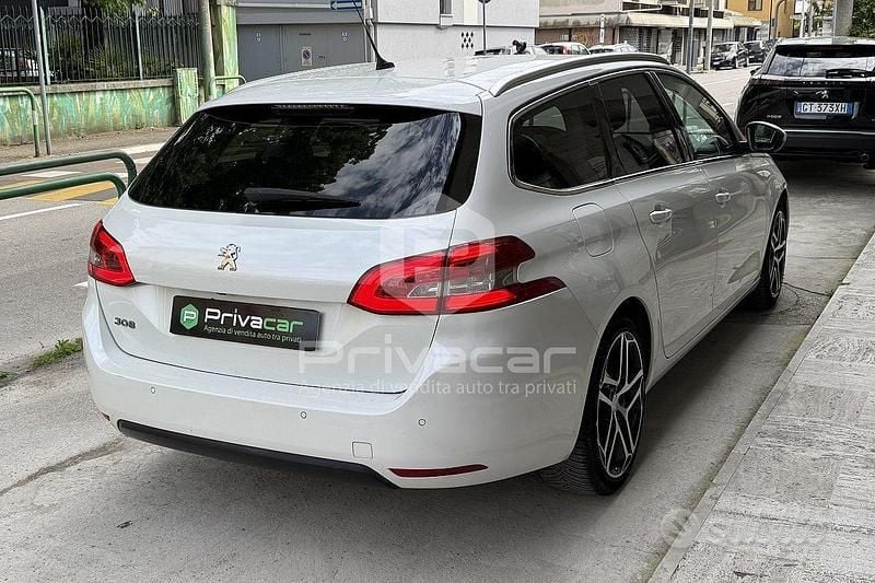 Usata Peugeot 308 Allure 120 CV (88 kW) 2017 Bianco Station wagon