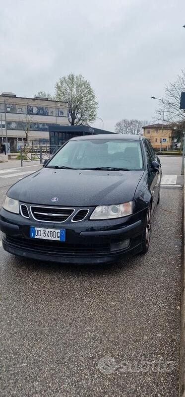 Usata Saab 9-3 150 CV (110 kW) 2006 Nero Berlina