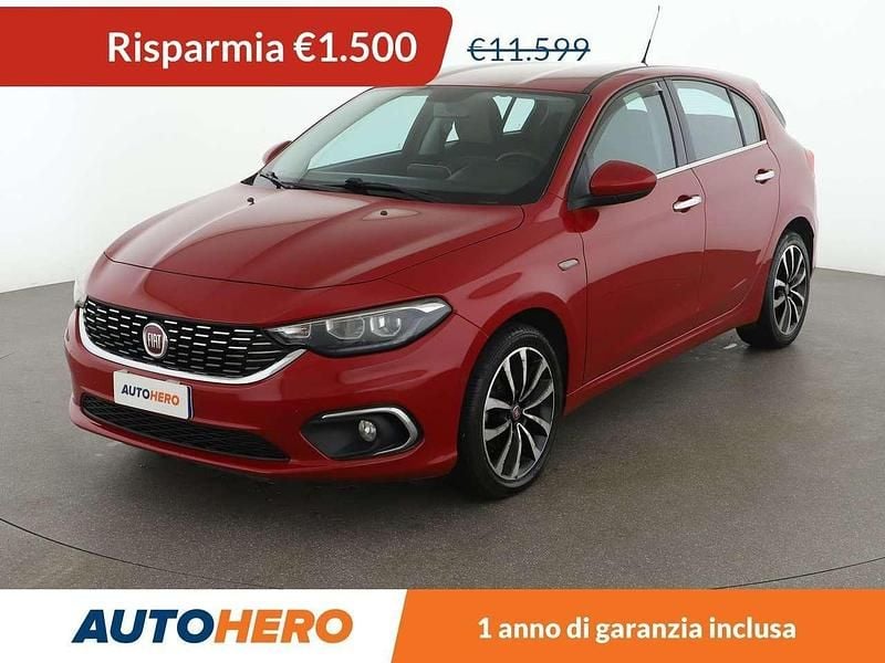 Rosso Usata 2017 Fiat Tipo Lounge Tre volumi | 10.499 € (Buon prezzo) - Immagine 1/4