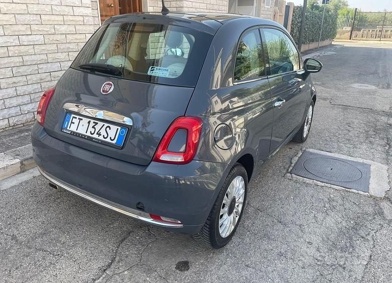 Usata Fiat 500 95 CV (69 kW) 2019 Grigio Berlina