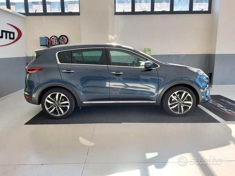 Usata Kia Sportage 136 CV (100 kW) 2019 Blu SUV