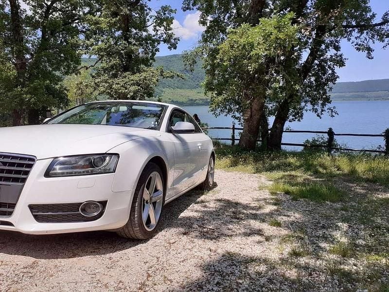 Usata Audi A5 170 CV (125 kW) 2009 Bianco Coupé