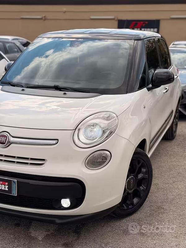 Usata Fiat 500L Lounge 85 CV (62 kW) 2014 Bianco Monovolume