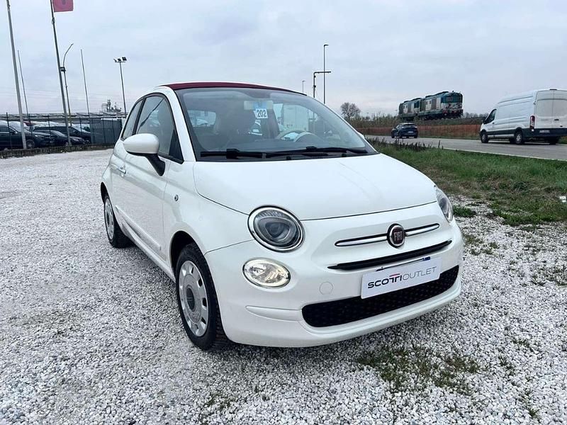Usata Fiat 500C Pop 95 CV (69 kW) 2016 Bianco Cabrio
