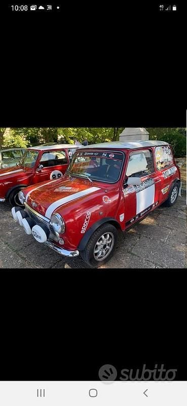 Rosso Usata 1992 Mini Cooper Due volumi | 12.500 € - Immagine 1/4