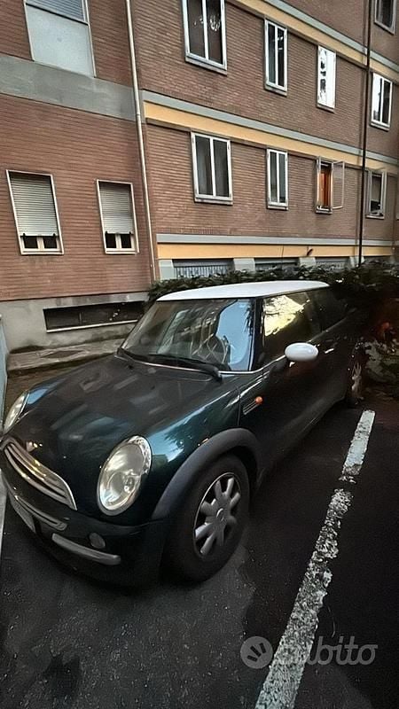 Usata Mini Cooper 2002 Verde Utilitaria