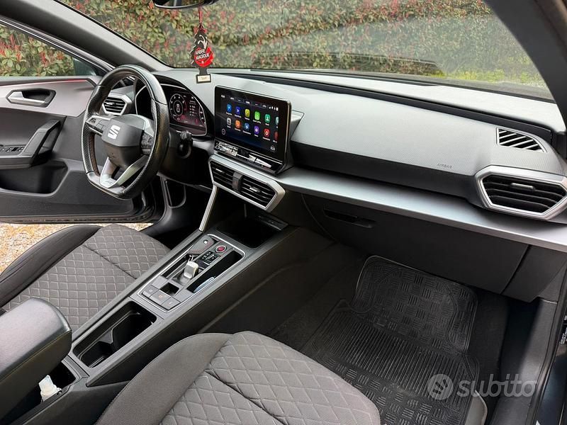 Usata Seat Leon FR 150 CV (110 kW) 2020 Grigio Berlina