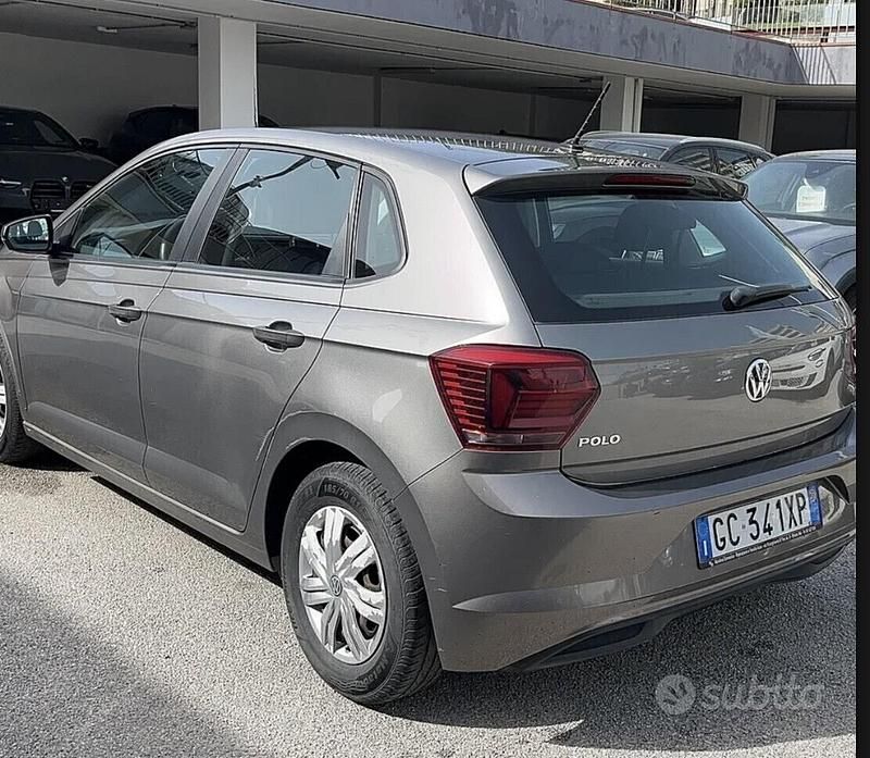 Usata VW Polo 65 CV (47 kW) 2019 Nero Berlina