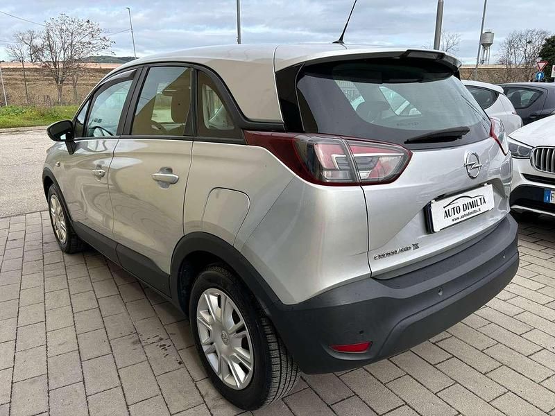 Usata Opel Crossland X 83 CV (61 kW) 2018 Argento SUV