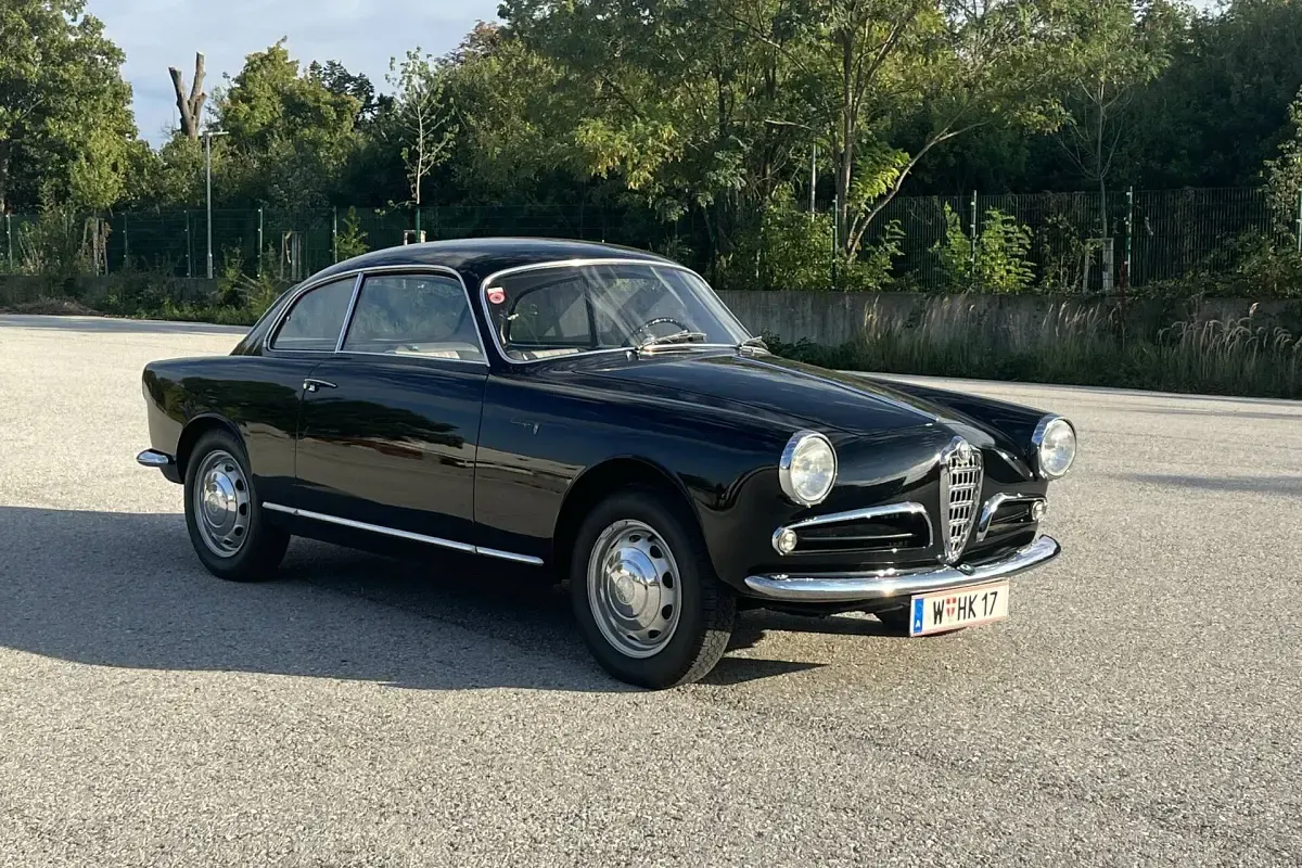 Usata Alfa Romeo Giulietta Sprint 65 CV (47 kW) 1957 Nero Coupé