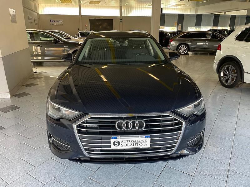 Usata Audi A6 Sport 204 CV (150 kW) 2019 Blu/azzurro Station wagon