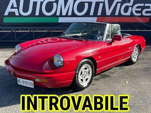 Rosso Usata 1992 Alfa Romeo Spider Cabrio | 22.900 € - Immagine 1/4