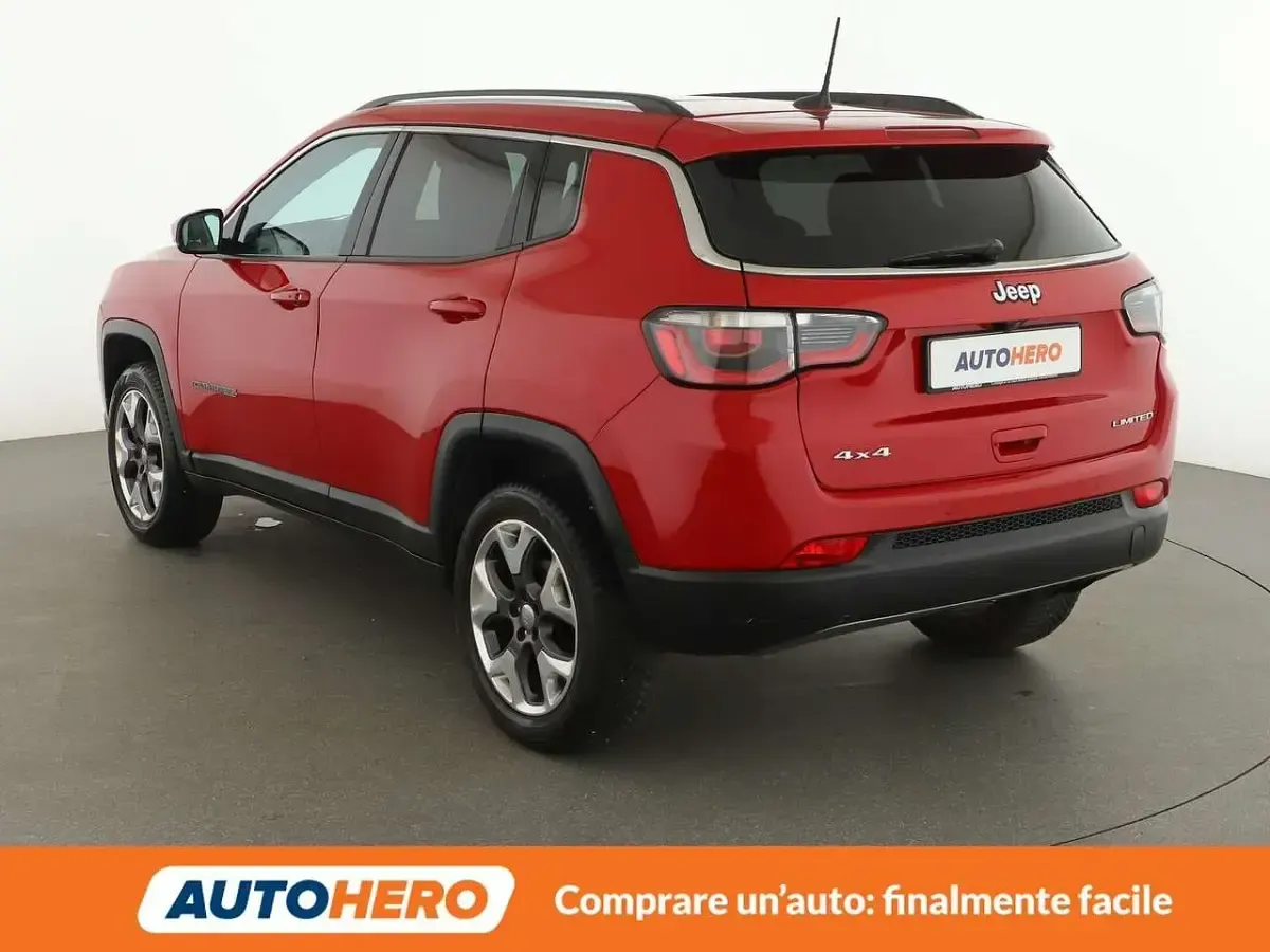 Usata Jeep Compass Limited 170 CV (125 kW) 2017 Rosso SUV