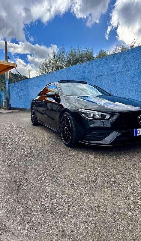 Usata Mercedes CLA200 Edition 163 CV (119 kW) 2021 Nero Coupé