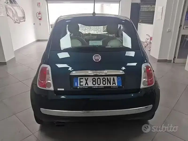 Usata Fiat 500 Lounge 69 CV (50 kW) 2014 Blu Berlina