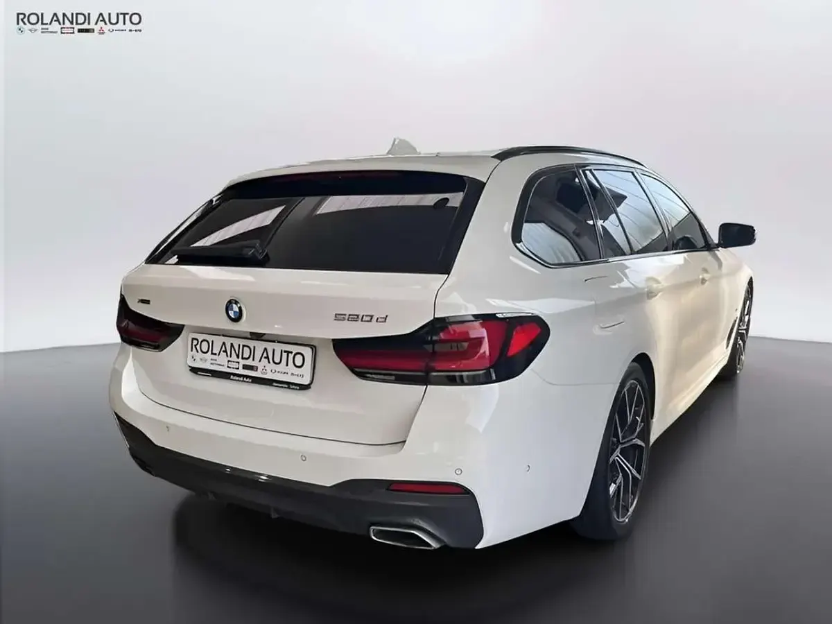 Usata BMW 520 M Sport 190 CV (139 kW) 2020 Bianco Station wagon