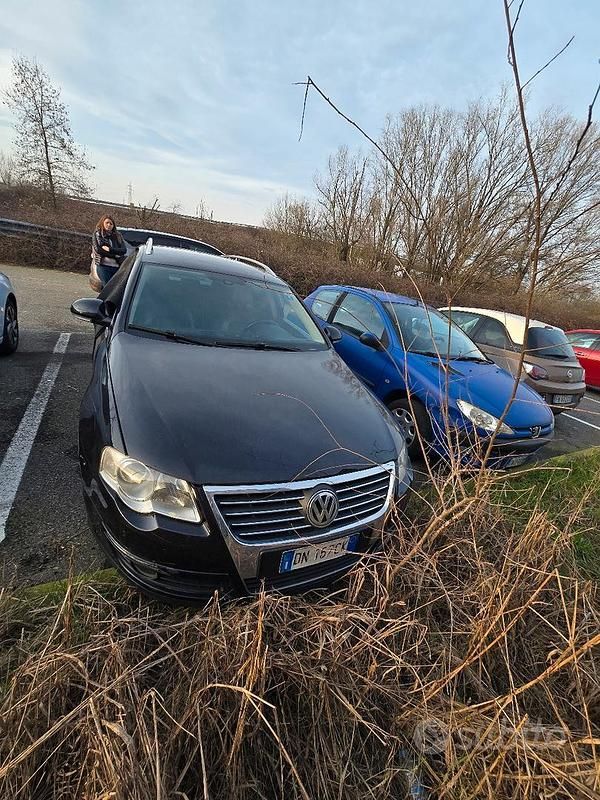 Usata VW Passat 140 CV (102 kW) 2008 Nero Station wagon