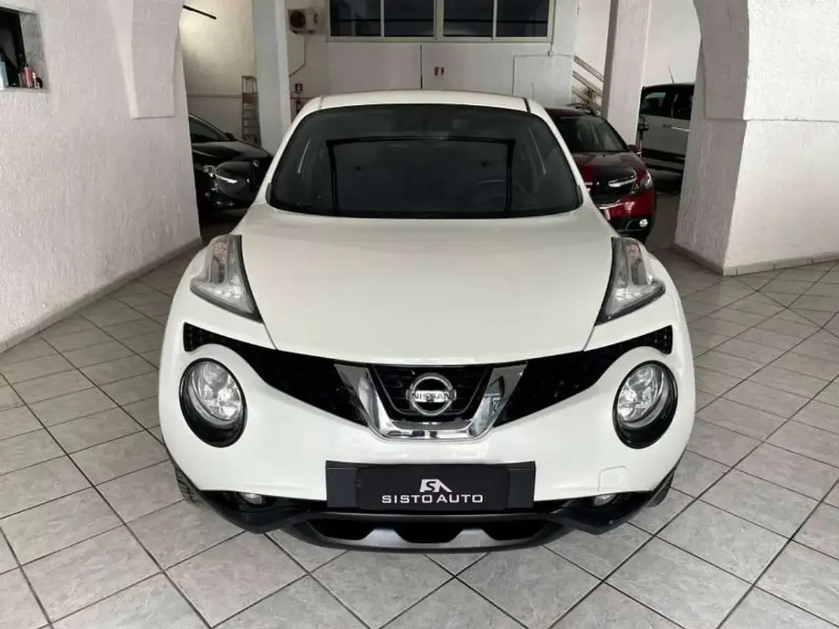 Usata Nissan Juke Tekna 110 CV (80 kW) 2014 Bianco SUV