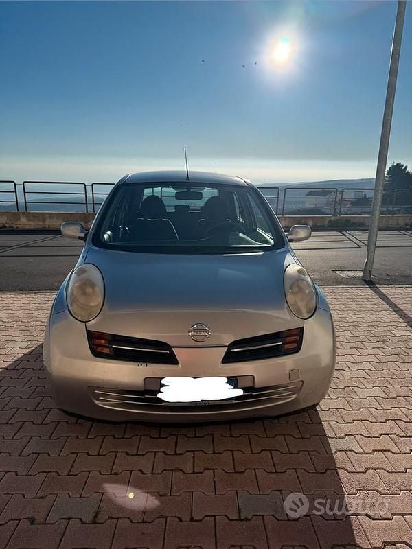 Usata Nissan Micra Acenta 80 CV (58 kW) 2005 Grigio Berlina