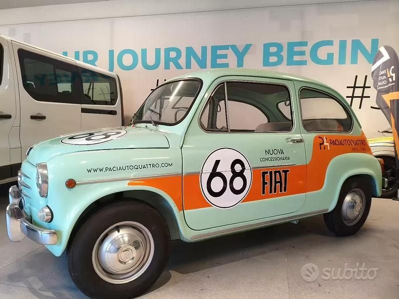 Usata Fiat 600D 1960 Verde Berlina