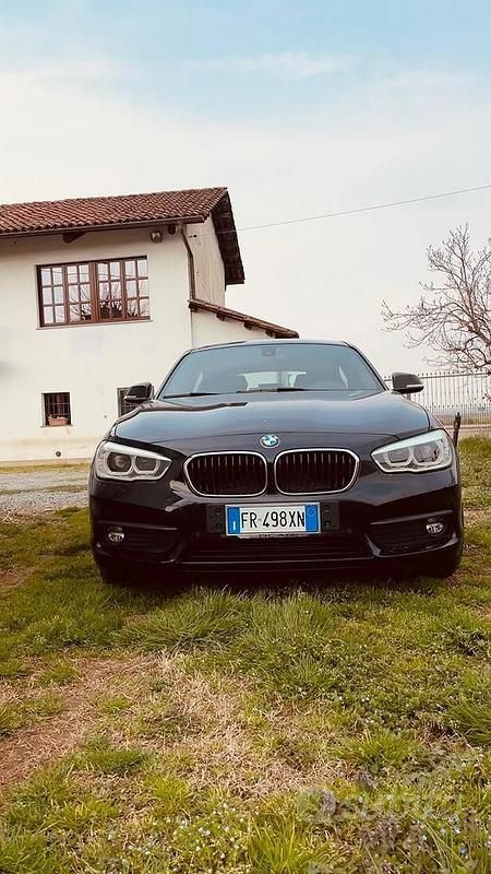 Usata BMW 116 Efficient Dynamics 2017 Nero Utilitaria