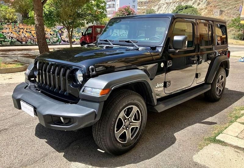 Nero Usata 2020 Jeep Wrangler Sport SUV | 36.900 € (Super prezzo) - Immagine 1/4