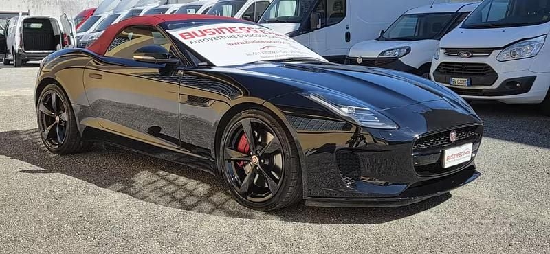Usata Jaguar F-Type 340 CV (250 kW) 2018 Nero Cabrio