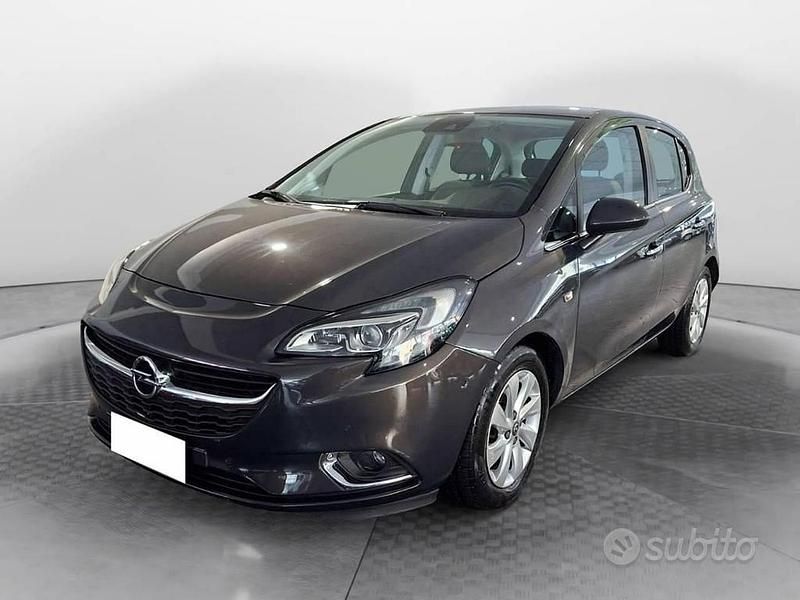 Grigio Usata 2015 Opel Corsa Cosmo Tre volumi | 9900 € (Buon prezzo) - Immagine 1/4