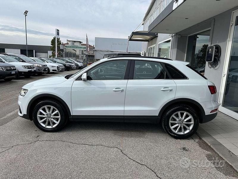 Usata Audi Q3 Design 150 CV (110 kW) 2016 Bianco SUV