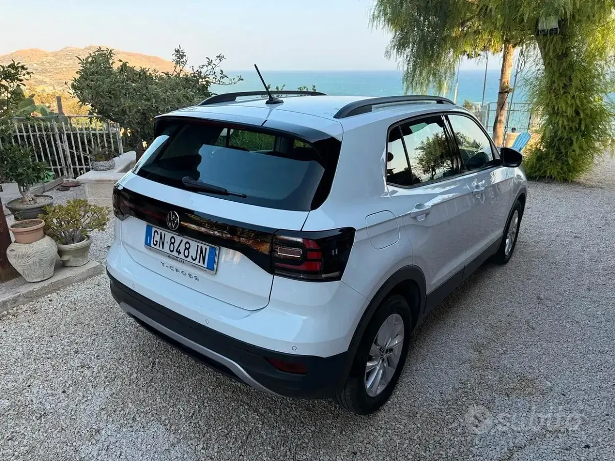 Usata VW T-Cross 110 CV (80 kW) 2023 Bianco SUV