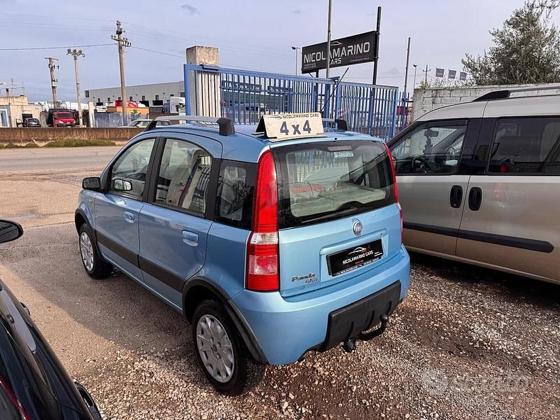 Usata Fiat Panda 4x4 70 CV (51 kW) 2005 Blu Utilitaria