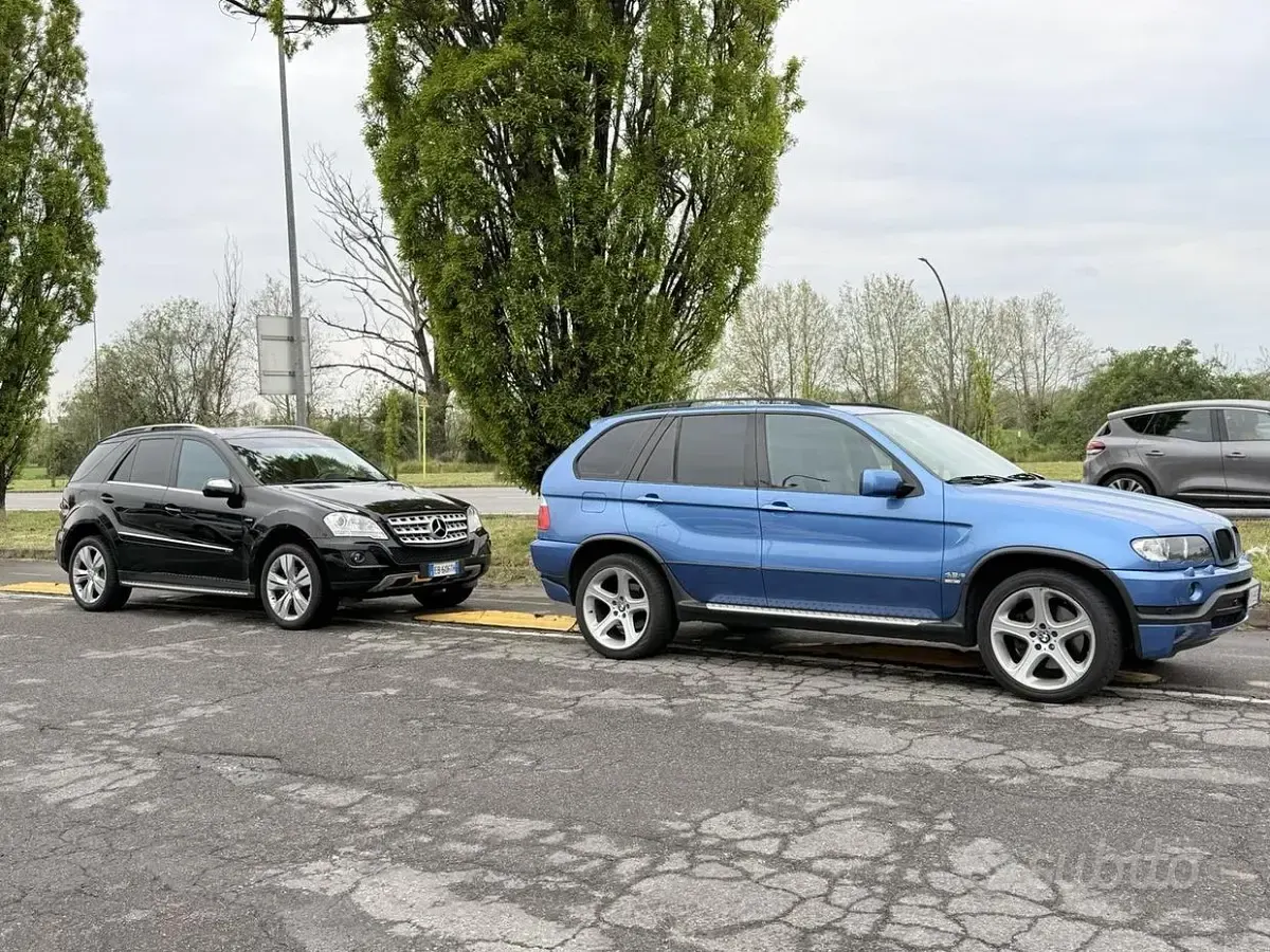 Usata Mercedes ML350 211 CV (155 kW) 2010 Nero SUV