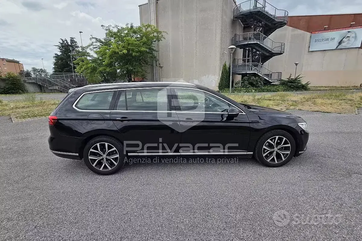 Usata VW Passat Business 150 CV (110 kW) 2015 Nero Station wagon