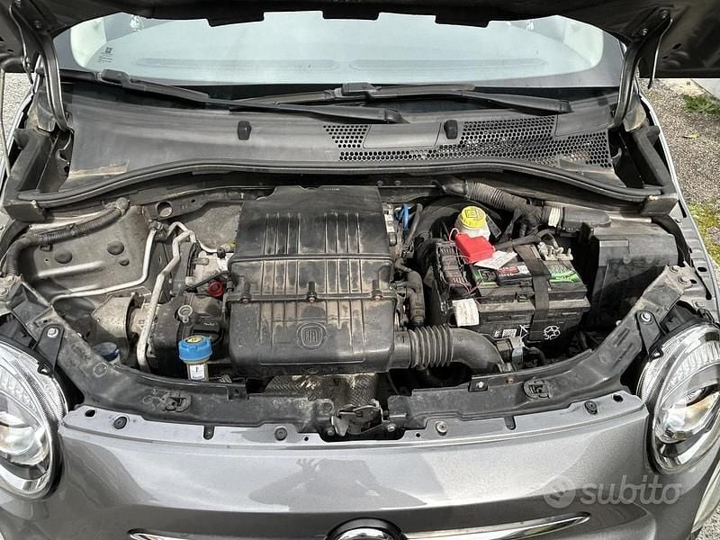 Usata Fiat 500 Lounge 69 CV (50 kW) 2015 Grigio Utilitaria