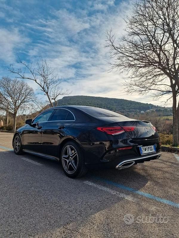 Usata Mercedes CLA200 Premium 136 CV (100 kW) 2020 Nero Coupé