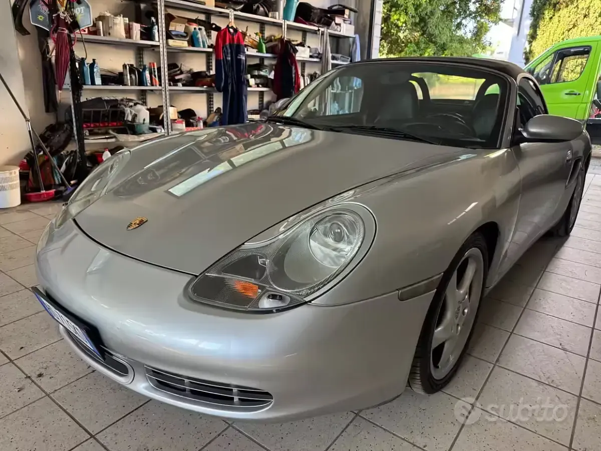 Occasion Porsche Boxster S 252 PK (185 kW) 2002 Grijs Cabriolet