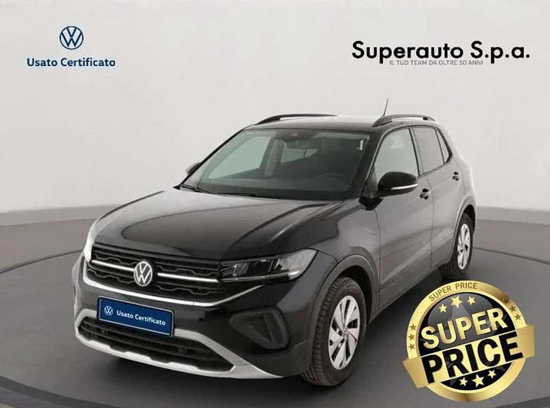 Nero Usata 2024 VW T-Cross Life SUV | 19.900 € (Buon prezzo) - Immagine 1/4