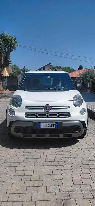 Usata Fiat 500L Cross 95 CV (69 kW) 2018 Bianco Monovolume
