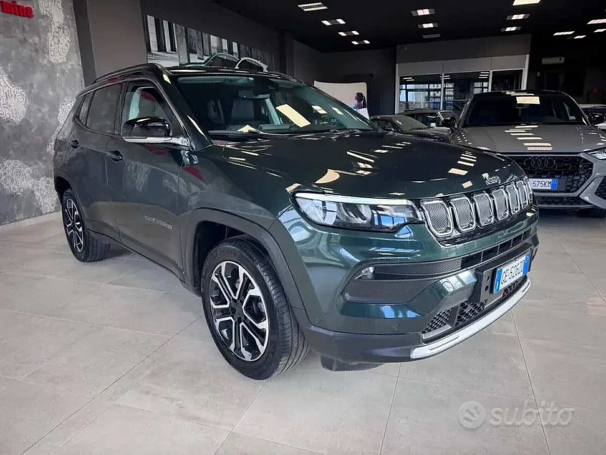 Usata Jeep Compass Limited 131 CV (96 kW) 2021 Verde SUV