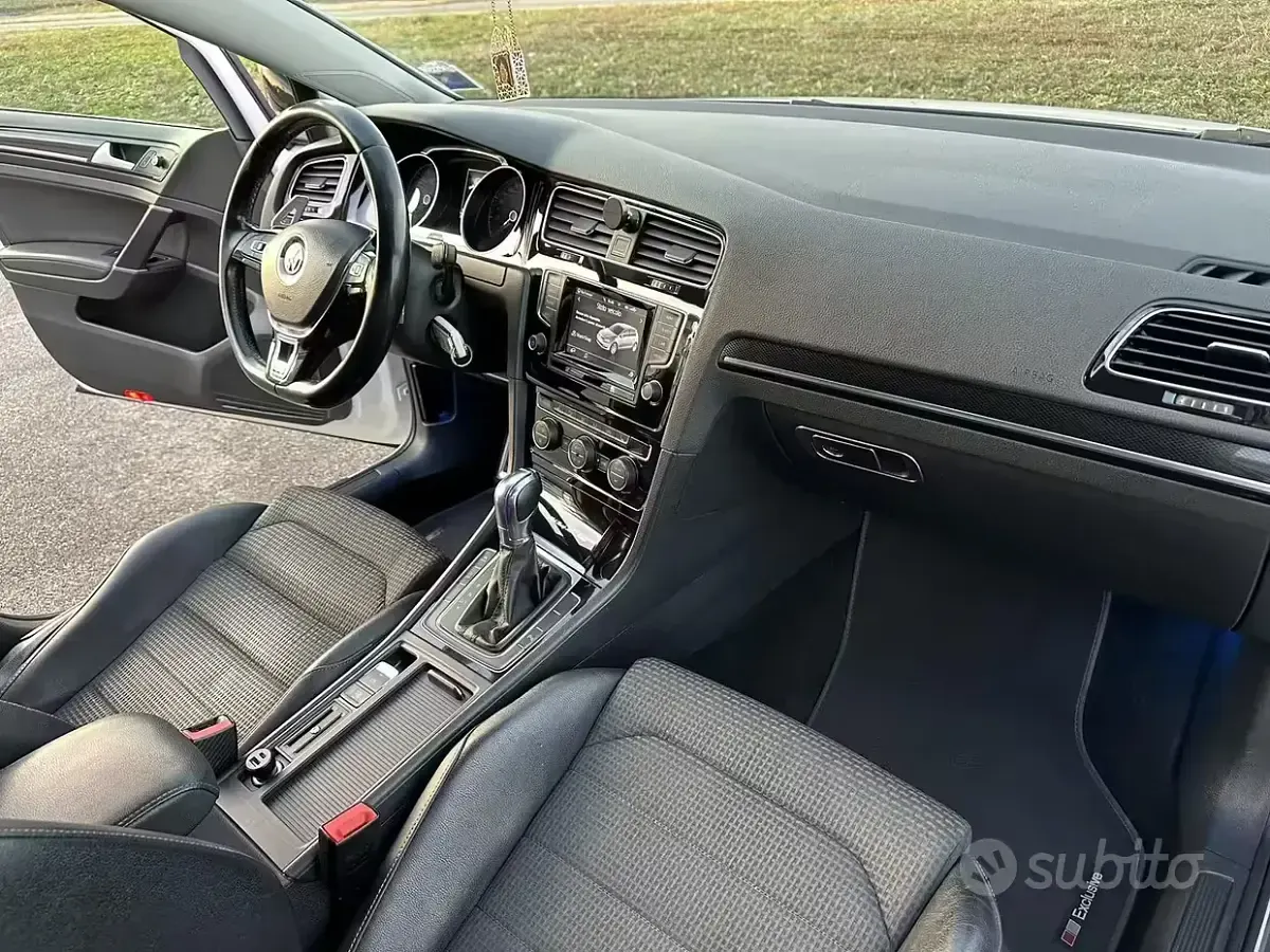 Usata VW Golf VII Highline 150 CV (110 kW) 2014 Bianco Berlina
