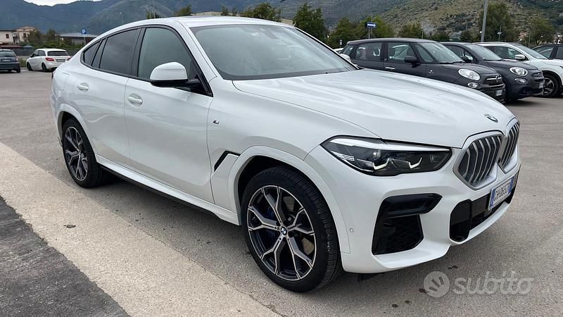 Usata BMW X6 M Sport 286 CV (210 kW) 2022 Bianco SUV