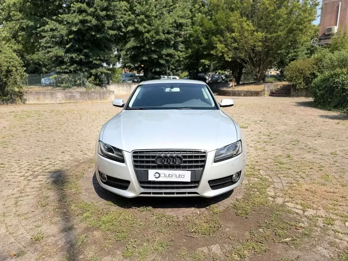 Usata Audi A5 Ambition 179 CV (131 kW) 2009 Argento Coupé